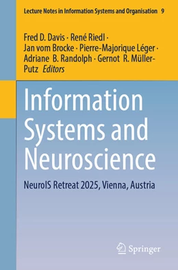 Abbildung von Davis / Riedl | Information Systems and Neuroscience | 1. Auflage | 2026 | beck-shop.de
