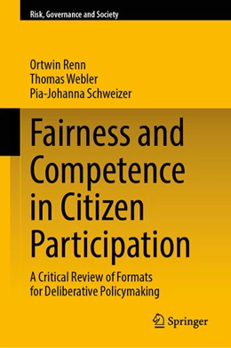 Abbildung von Renn / Webler | Fairness and Competence in Citizen Participation | 1. Auflage | 2026 | beck-shop.de