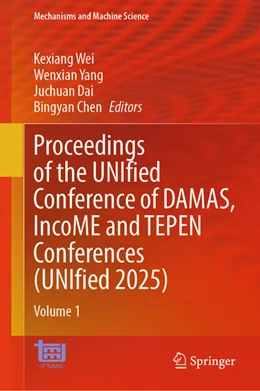 Abbildung von Wei / Yang | Proceedings of the UNIfied Conference of DAMAS, IncoME and TEPEN Conferences (UNIfied 2025) | 1. Auflage | 2026 | beck-shop.de
