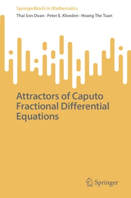 Abbildung von Doan / Kloeden | Attractors of Caputo Fractional Differential Equations | 1. Auflage | 2026 | beck-shop.de