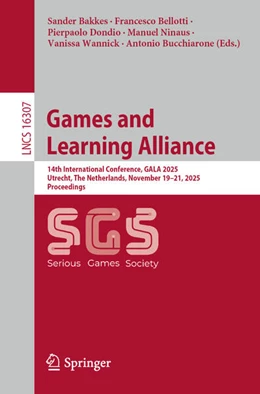 Abbildung von Bakkes / Bellotti | Games and Learning Alliance | 1. Auflage | 2026 | beck-shop.de
