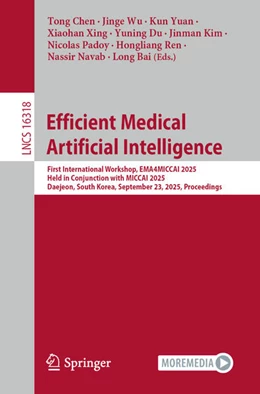 Abbildung von Chen / Wu | Efficient Medical Artificial Intelligence | 1. Auflage | 2026 | beck-shop.de