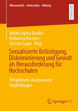 Abbildung von Baader / Riechers | Sexualisierte Belästigung, Diskriminierung und Gewalt als Herausforderung für Hochschulen | 1. Auflage | 2026 | beck-shop.de