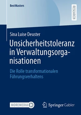 Abbildung von Deuster | Unsicherheitstoleranz in Verwaltungsorganisationen | 1. Auflage | 2026 | beck-shop.de