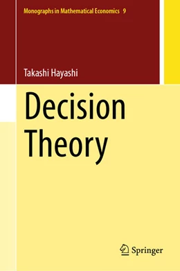 Abbildung von Hayashi | Decision Theory | 1. Auflage | 2026 | beck-shop.de