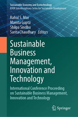 Abbildung von Mor / Gupta | Sustainable Business Management, Innovation and Technology | 1. Auflage | 2026 | beck-shop.de