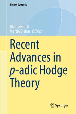 Abbildung von Bhatt / Olsson | Recent Advances in p-adic Hodge Theory | 1. Auflage | 2026 | beck-shop.de