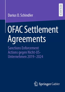 Abbildung von Schindler | OFAC Settlement Agreements | 1. Auflage | 2026 | beck-shop.de