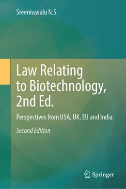 Abbildung von N. S. | Law Relating to Biotechnology, 2nd Ed. | 2. Auflage | 2026 | beck-shop.de