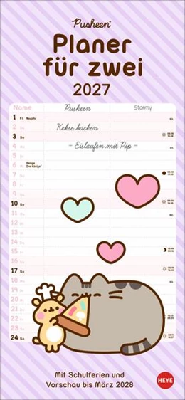 Abbildung von Heye | Pusheen Planer für zwei 2027 | 1. Auflage | 2026 | beck-shop.de