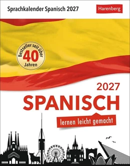 Abbildung von Rivero Crespo | Spanisch Sprachkalender 2027 - Spanisch lernen leicht gemacht - Tagesabreißkalender | 1. Auflage | 2026 | beck-shop.de