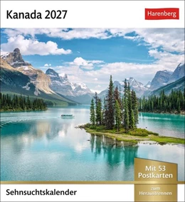 Abbildung von Kanada Sehnsuchtskalender 2027 - Wochenkalender mit 53 Postkarten | 1. Auflage | 2026 | beck-shop.de