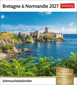 Abbildung von Bretagne & Normandie Sehnsuchtskalender 2027 - Wochenkalender mit 53 Postkarten | 1. Auflage | 2026 | beck-shop.de