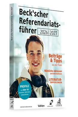 Abbildung von Beck´scher Referendariatsführer 2026/2027 | 1. Auflage | 2026 | beck-shop.de