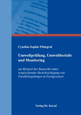 Abbildung von Pfalzgraf | Umweltprüfung, Umweltbericht und Monitoring | 1. Auflage | 2026 | 42 | beck-shop.de
