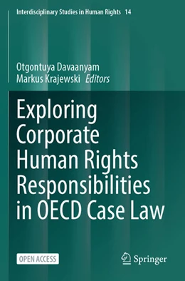 Abbildung von Davaanyam / Krajewski | Exploring Corporate Human Rights Responsibilities in OECD Case Law | 1. Auflage | 2026 | beck-shop.de