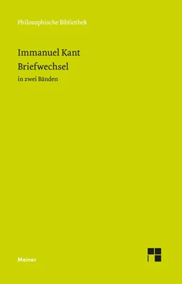 Abbildung von Kant / Schöndörffer | Briefwechsel | 3. Auflage | 2026 | beck-shop.de