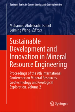 Abbildung von Ismail / Wang | Sustainable Development and Innovation in Mineral Resource Engineering | 1. Auflage | 2026 | beck-shop.de