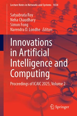 Abbildung von Roy / Chaudhary | Innovations in Artificial Intelligence and Computing | 1. Auflage | 2026 | beck-shop.de