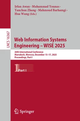 Abbildung von Awan / Younas | Web Information Systems Engineering - WISE 2025 PhD Symposium, Demos and Workshops | 1. Auflage | 2026 | beck-shop.de