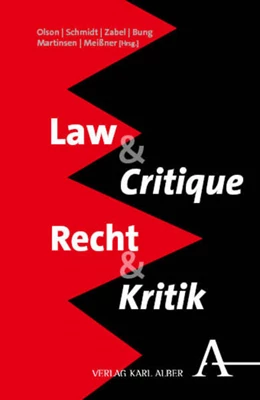 Abbildung von Olson / Schmidt | Law & Critique | Recht & Kritik | 1. Auflage | 2025 | beck-shop.de