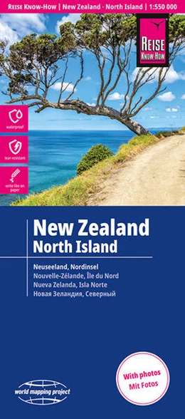 Abbildung von Reise Know-How Landkarte Neuseeland, Nordinsel | New Zealand, North Island (1:550.000) | 4. Auflage | 2026 | beck-shop.de