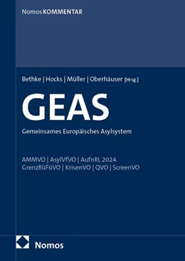 Abbildung von Bethke / Hocks | Gemeinsames Europäisches Asylsystem: GEAS | 1. Auflage | 2026 | beck-shop.de