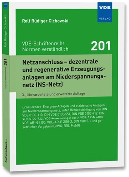 Abbildung von Cichowski | Netzanschluss – dezentrale und regenerative Erzeugungsanlagen am Niederspannungsnetz (NS-Netz) | 3. Auflage | 2026 | 201 | beck-shop.de
