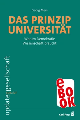 Abbildung von Mein | Das Prinzip Universität | 1. Auflage | 2026 | beck-shop.de