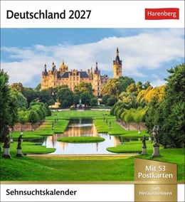 Abbildung von Harenberg | Deutschland Sehnsuchtskalender 2027 - Wochenkalender mit 53 Postkarten | 1. Auflage | 2026 | beck-shop.de