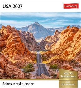 Abbildung von USA Sehnsuchtskalender 2027 - Wochenkalender mit 53 Postkarten | 1. Auflage | 2026 | beck-shop.de