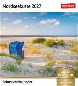 Abbildung von Harenberg | Nordseeküste Sehnsuchtskalender 2027 - Wochenkalender mit 53 Postkarten | 1. Auflage | 2026 | beck-shop.de