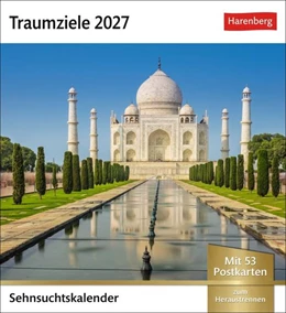 Abbildung von Harenberg | Traumziele Sehnsuchtskalender 2027 - Wochenkalender mit 53 Postkarten | 1. Auflage | 2026 | beck-shop.de