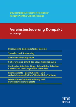 Abbildung von Dauber / Birgel | Vereinsbesteuerung Kompakt | 14. Auflage | 2026 | beck-shop.de