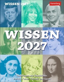 Abbildung von Budde | Wissen Tagesabreißkalender 2027 - Quizfragen aus Geschichte, Politik, Kultur, Technik und Sport | 1. Auflage | 2026 | beck-shop.de