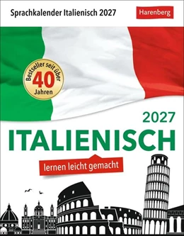 Abbildung von Stillo | Italienisch Sprachkalender 2027 - Italienisch lernen leicht gemacht - Tagesabreißkalender | 1. Auflage | 2026 | beck-shop.de