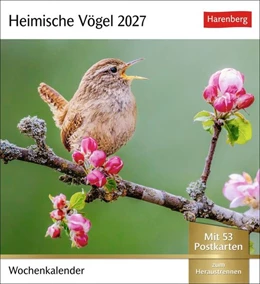 Abbildung von Harenberg | Heimische Vögel Postkartenkalender 2027 - Wochenkalender mit 53 Postkarten | 1. Auflage | 2026 | beck-shop.de