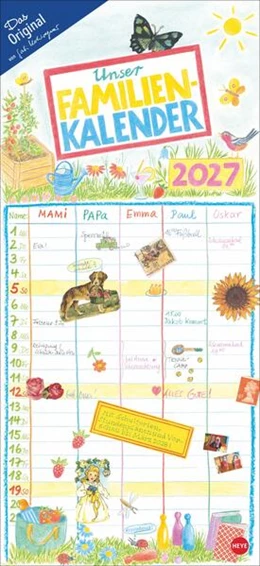 Abbildung von Kohwagner | Gabi Kohwagner Unser Familienkalender 2027 | 1. Auflage | 2026 | beck-shop.de