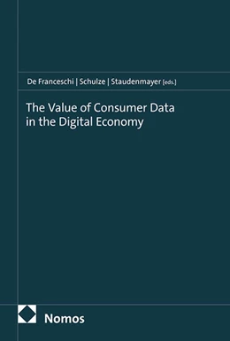 Abbildung von De Franceschi / Schulze | The Value of Consumer Data in the Digital Economy | 1. Auflage | 2026 | beck-shop.de