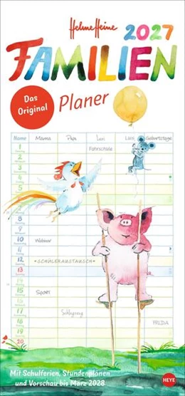 Abbildung von Heine | Helme Heine: Familienplaner 2027 | 1. Auflage | 2026 | beck-shop.de