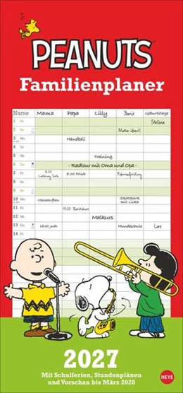 Abbildung von Heye | Peanuts Familienplaner 2027 | 1. Auflage | 2026 | beck-shop.de