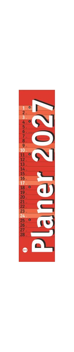 Abbildung von Heye | Langplaner mini, rot 2027 | 1. Auflage | 2026 | beck-shop.de