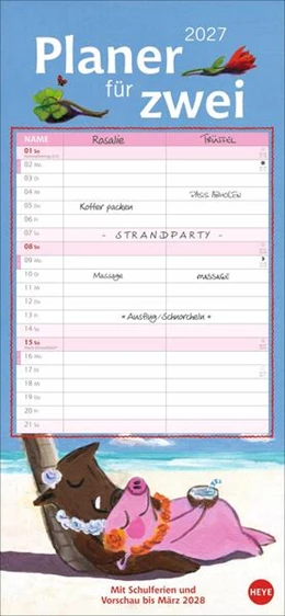 Abbildung von Reider | Rosalie & Trüffel Planer für zwei 2027 | 1. Auflage | 2026 | beck-shop.de