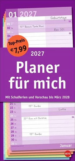 Abbildung von Heye | Basic Planer für mich 2027 | 1. Auflage | 2026 | beck-shop.de