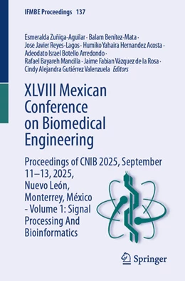 Abbildung von Zuñiga-Aguilar / Benítez-Mata | XLVIII Mexican Conference on Biomedical Engineering | 1. Auflage | 2026 | beck-shop.de