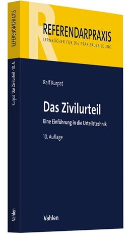 Abbildung von Kurpat | Das Zivilurteil | 10. Auflage | 2026 | beck-shop.de
