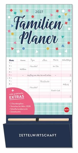 Abbildung von Heye | Familienplaner plus Tasche 2027 | 1. Auflage | 2026 | beck-shop.de