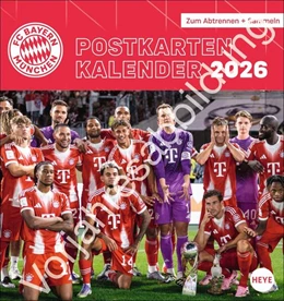Abbildung von Heye | FC Bayern München Postkartenkalender 2027 | 1. Auflage | 2026 | beck-shop.de