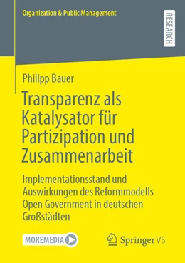Abbildung von Bauer | Transparenz als Katalysator für Partizipation und Zusammenarbeit | 1. Auflage | 2026 | beck-shop.de