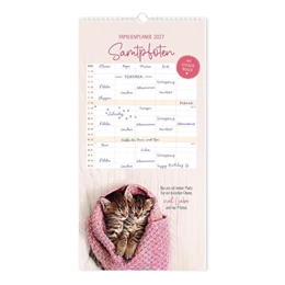 Abbildung von GRAFIK WERKSTATT Das Original | Familienplaner 2027 Samtpfoten | 1. Auflage | 2026 | beck-shop.de